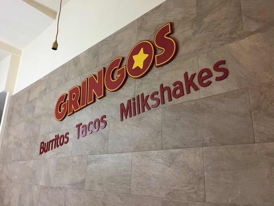 3D Wall Lettering