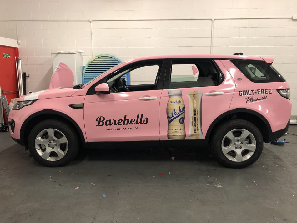 Barebells Wrap Graphics