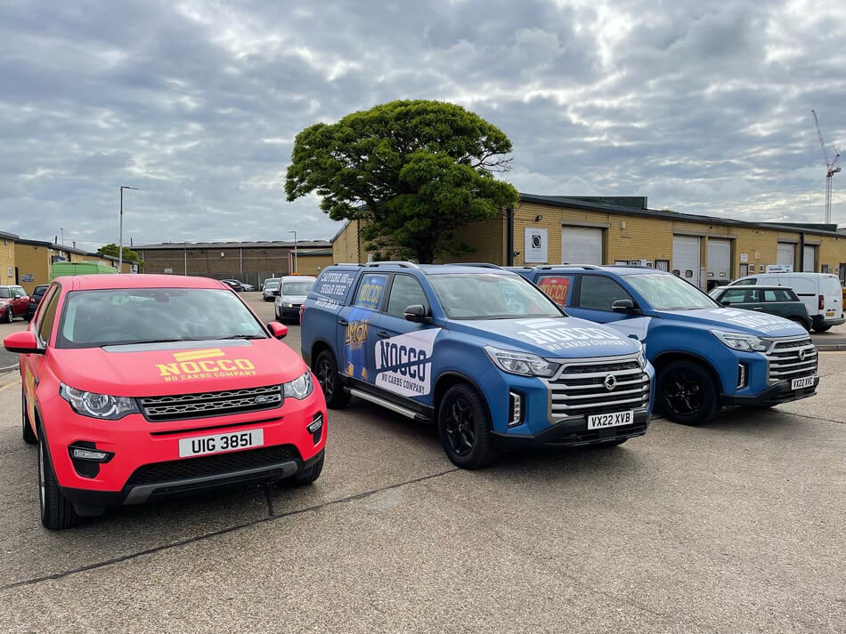 Commercial Fleet Wrap Graphics Nocco