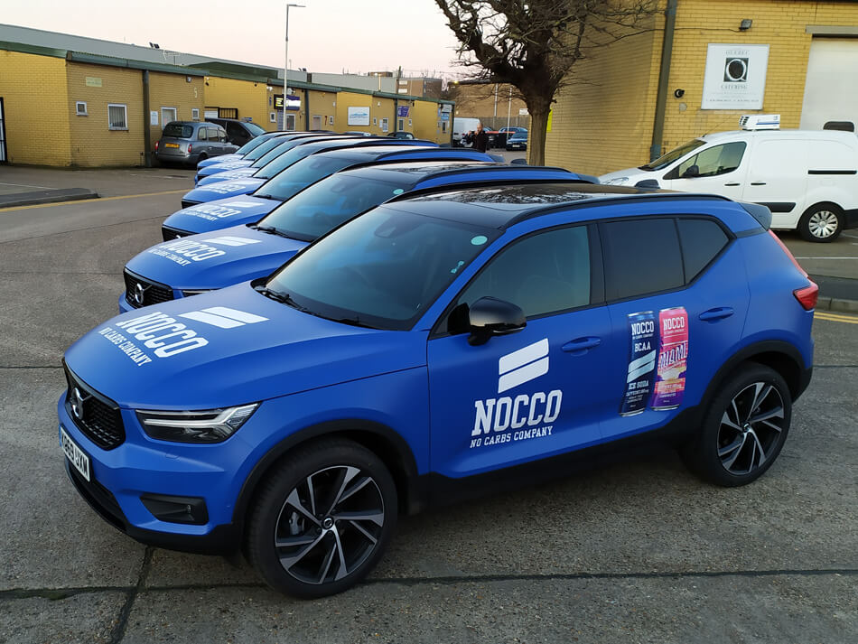 Fleet Vehicle Wraps Nocco