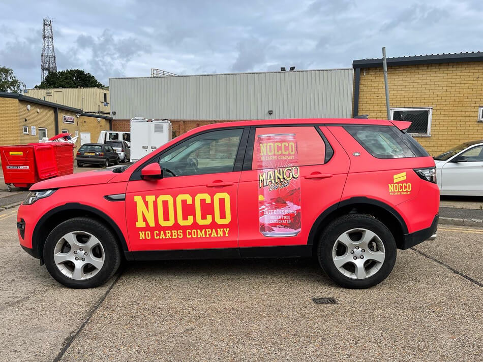 Land Rover Wrap Graphics