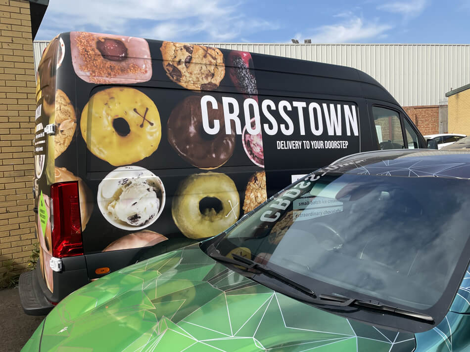 Printed Van Wrap
