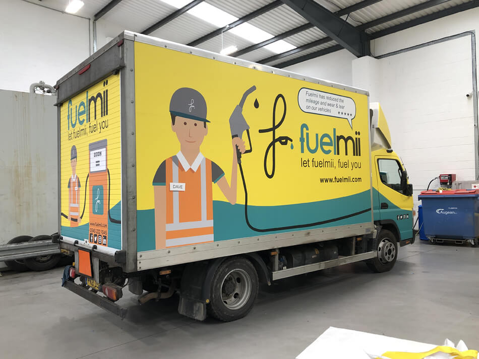Luton Van Wrap Graphics