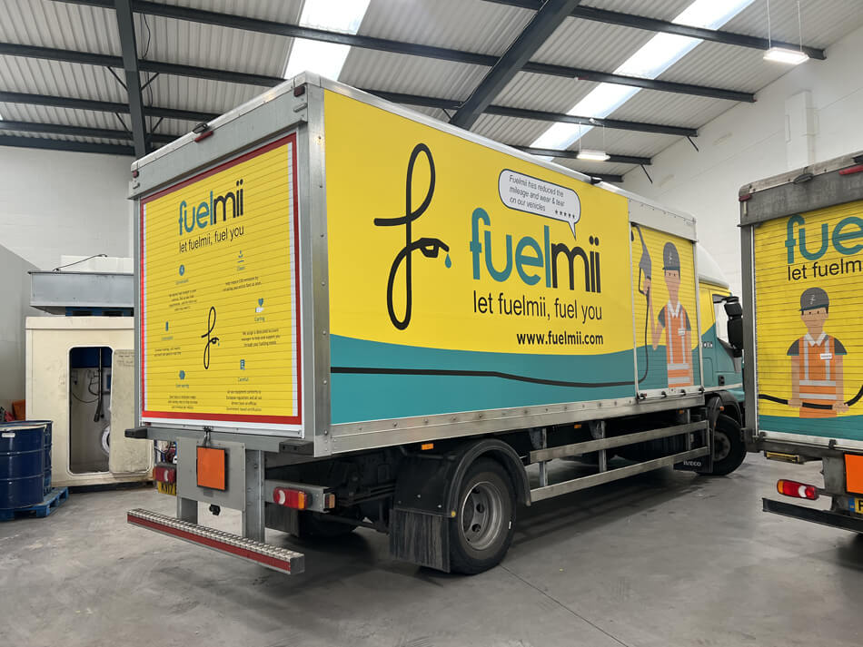 Truck Fleet Wrap Graphics