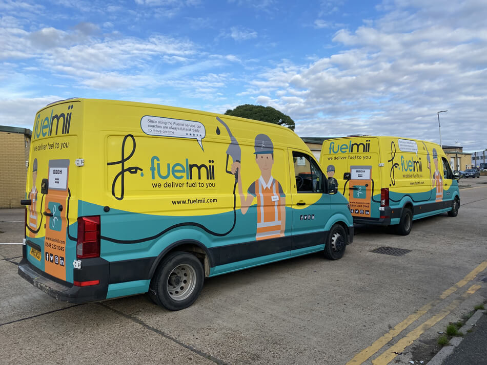 Fleet Van Wrap Fuelmii