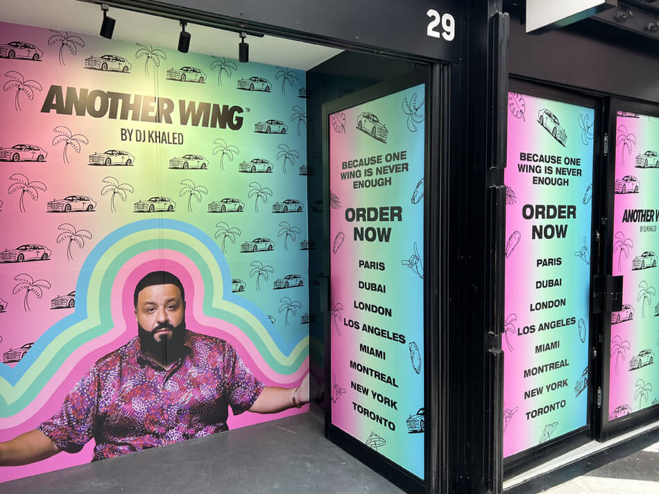 DJ Khaled Wall Graphics