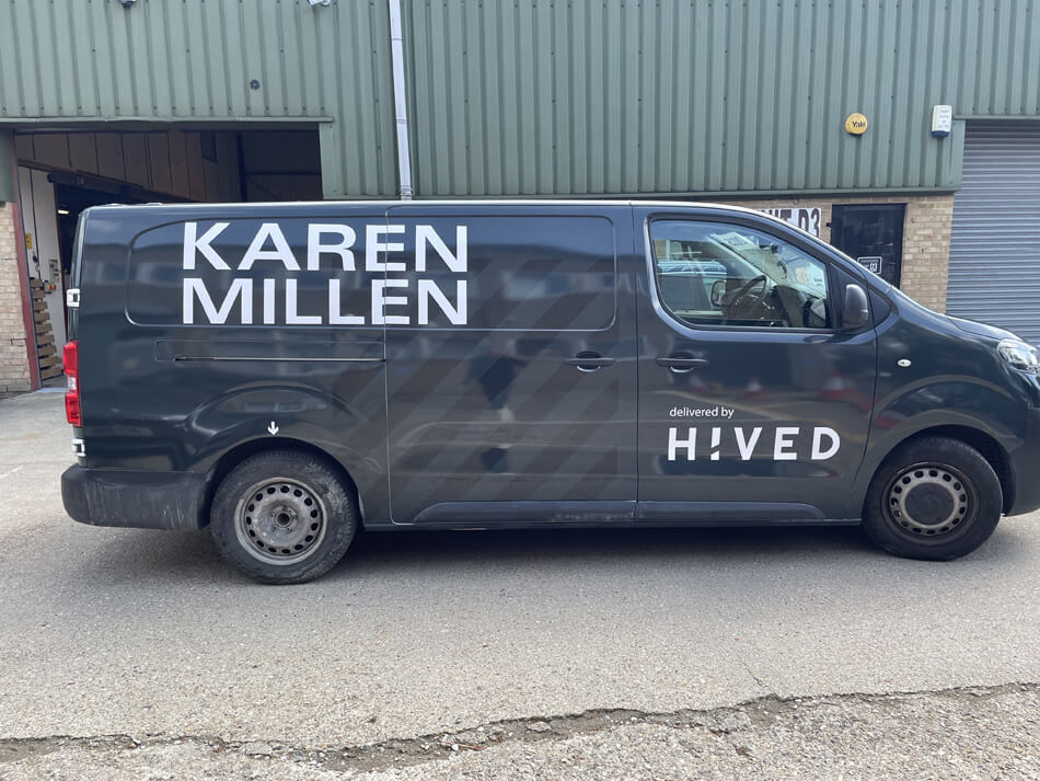 Karen Millen Van Wrap Graphics
