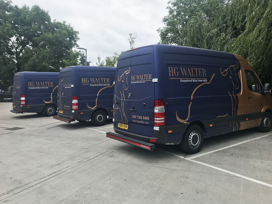 Fleet Van Wrap Mercedes Sprinter