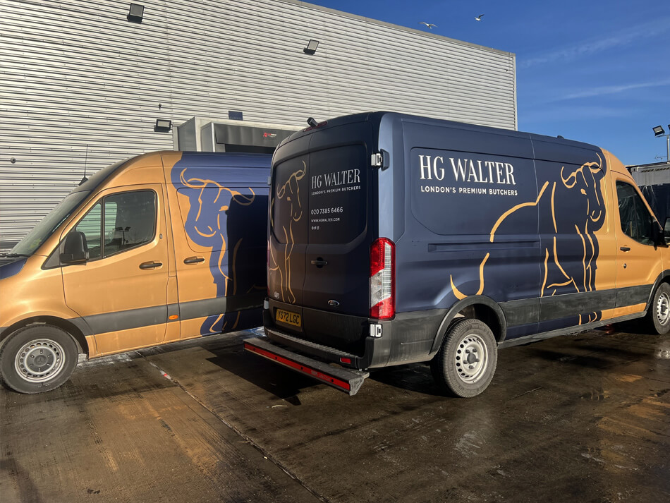 Fleet Van Wrapping HgWalter